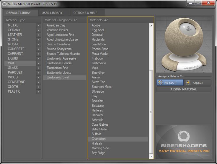 vray 5 3ds max material library